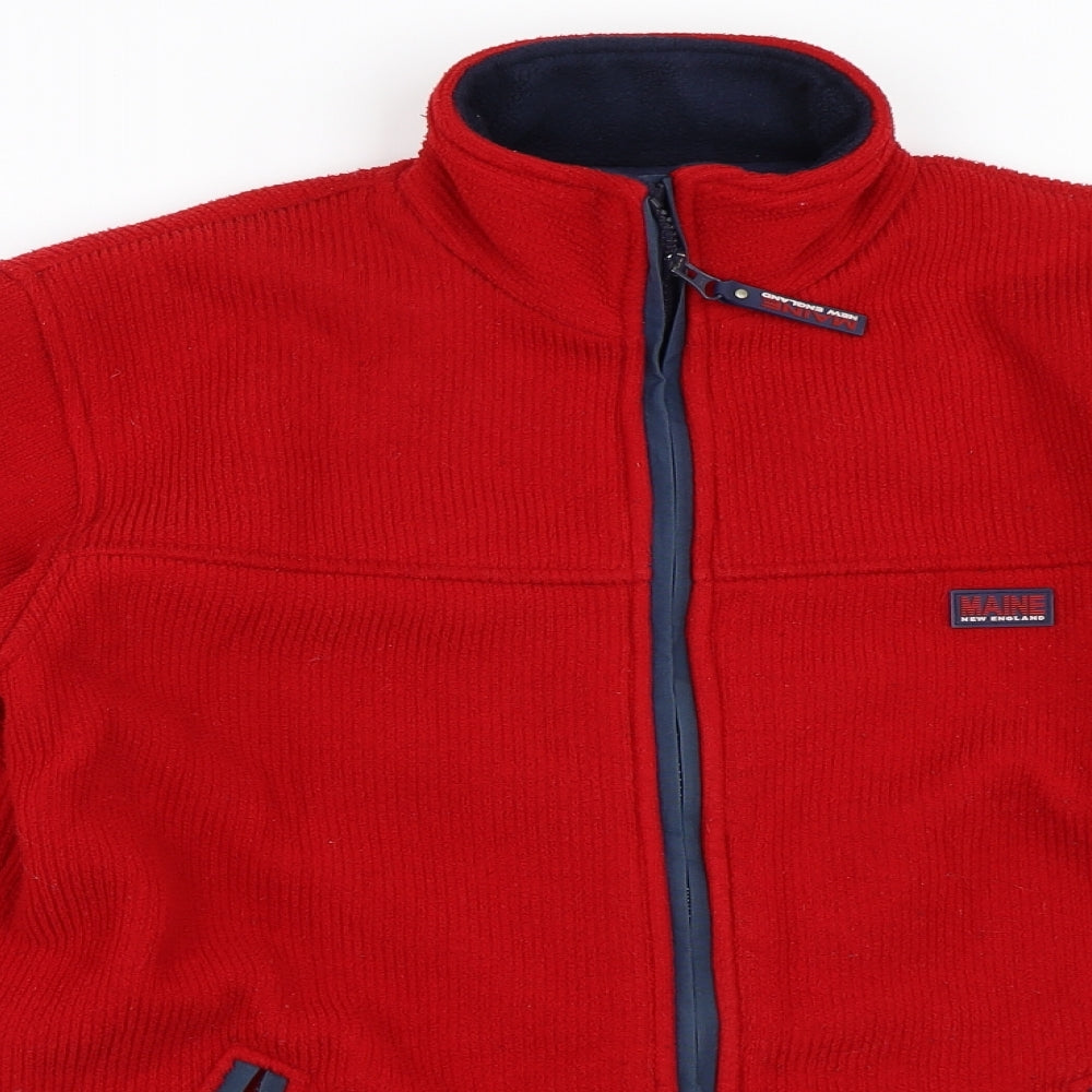 Maine New England Womens Red   Jacket  Size 10