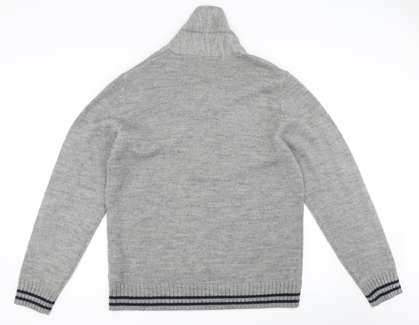 Ambrose Mens Grey   Pullover Jumper Size XL