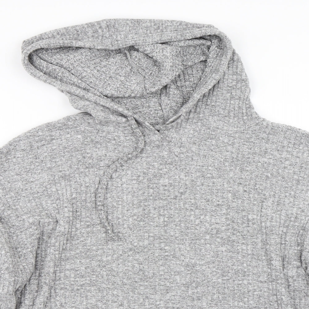 Pep&Co Womens Grey   Pullover Hoodie Size 16