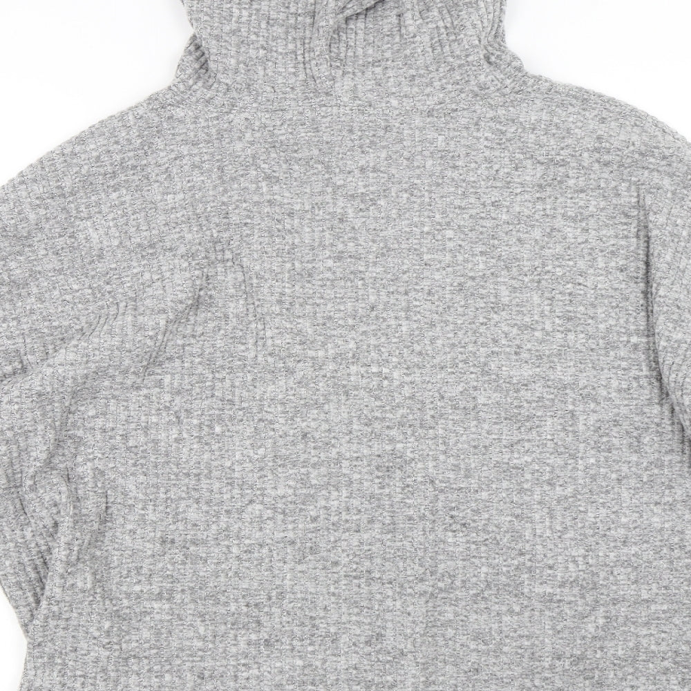Pep&Co Womens Grey   Pullover Hoodie Size 16