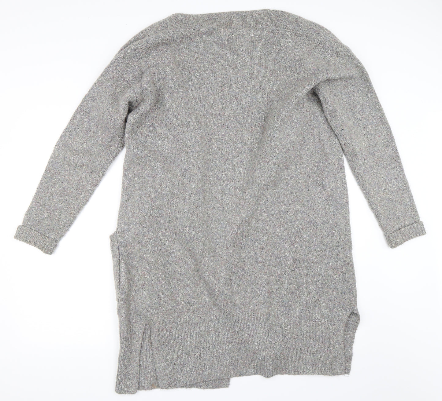 Multiblu Womens Grey   Cardigan Jumper Size L