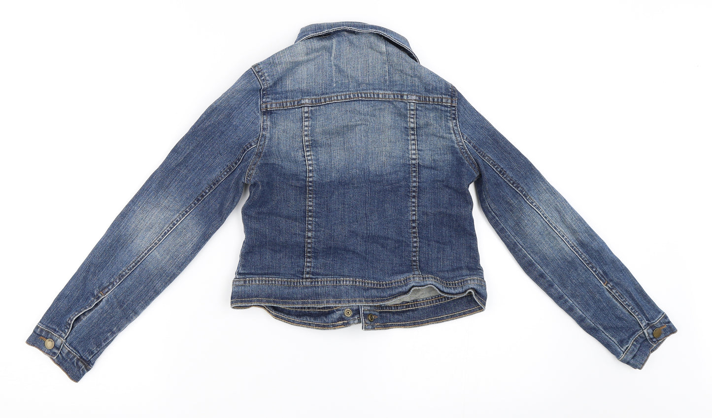 Gap Girls Blue  Denim Jacket  Size 8-9 Years