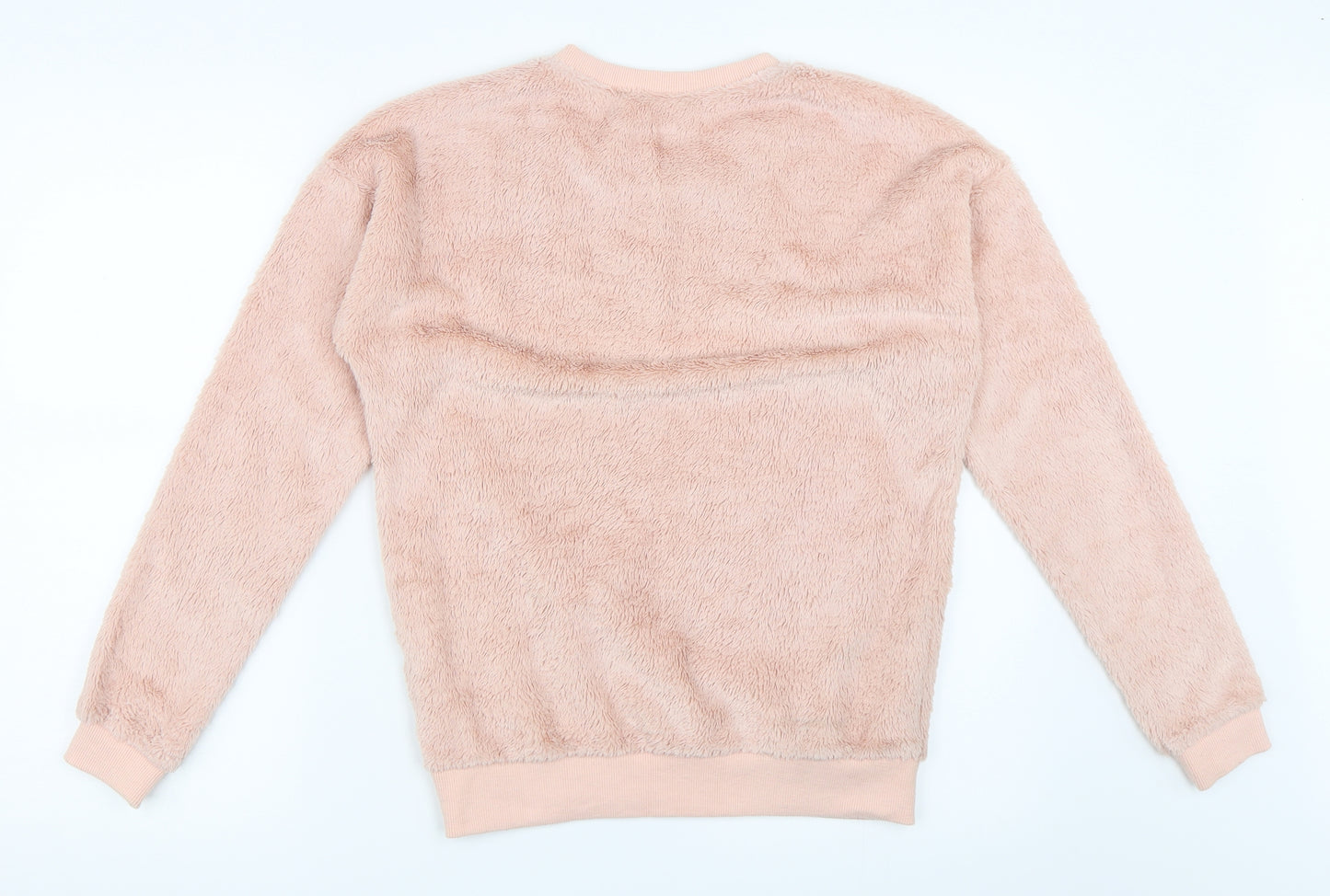 New Look Womens Pink   Pullover Sweatshirt Size 8