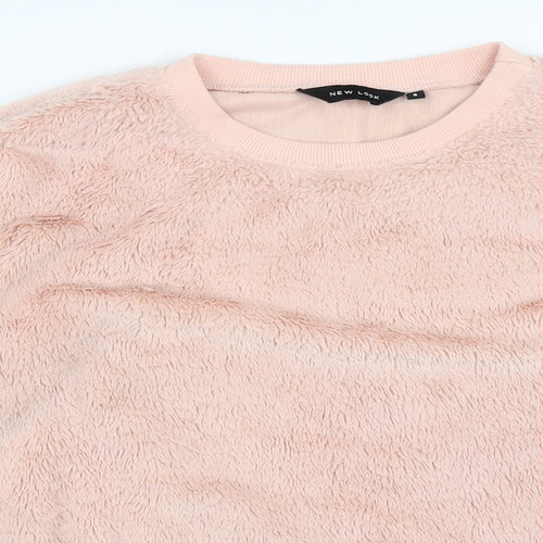 New Look Womens Pink   Pullover Sweatshirt Size 8