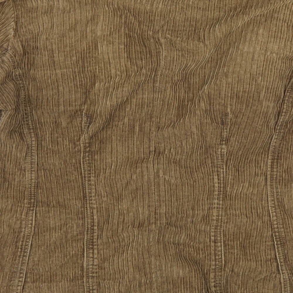 Kaffe Womens Beige  Corduroy Jacket  Size 38