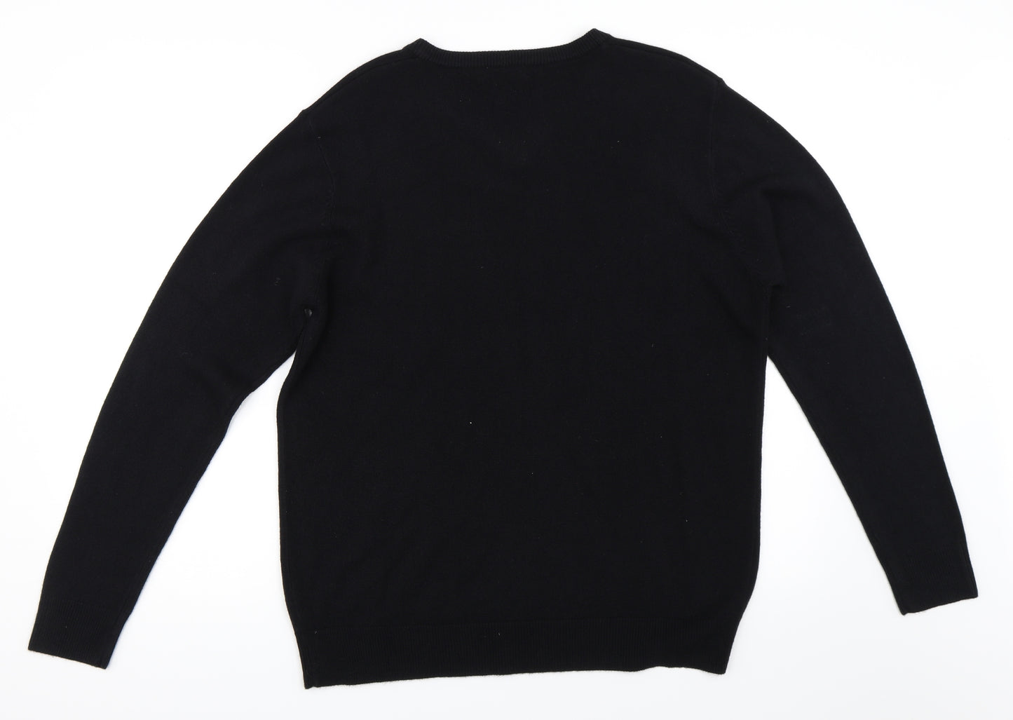 Cedar Wood State Mens Black   Pullover Jumper Size L