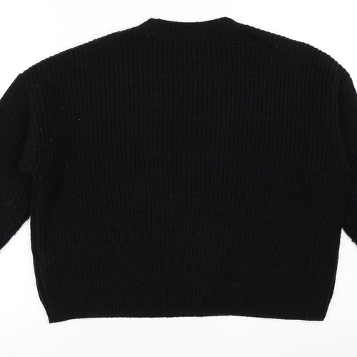 New Look Womens Black   Pullover Jumper Size S