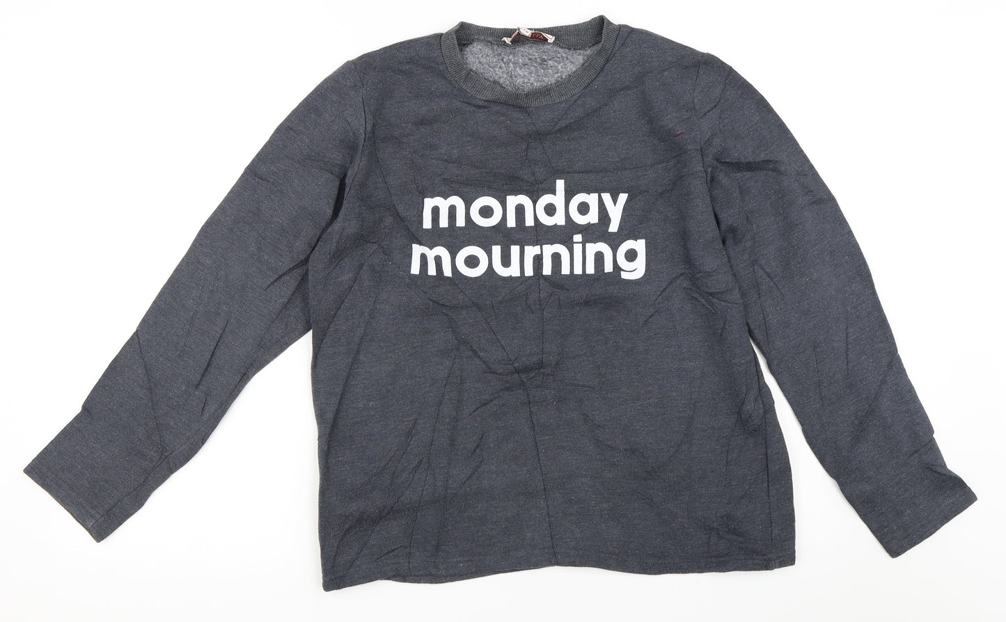 My Nelly Womens Blue   Pullover Sweatshirt Size S