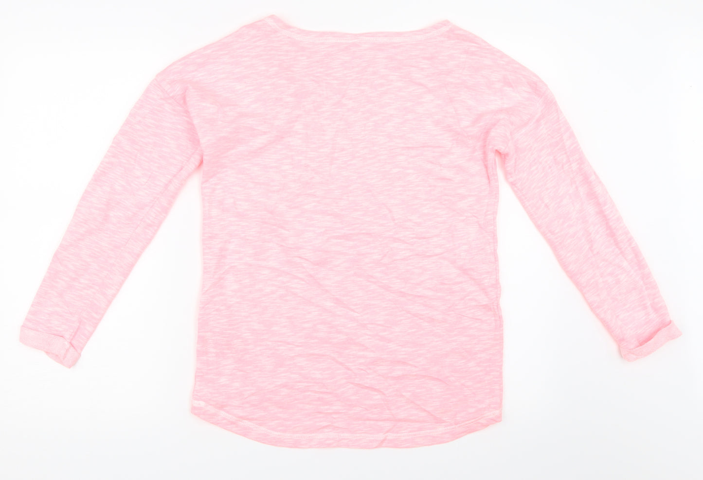 H&M Girls Pink   Pullover Sweatshirt Size 14 Years