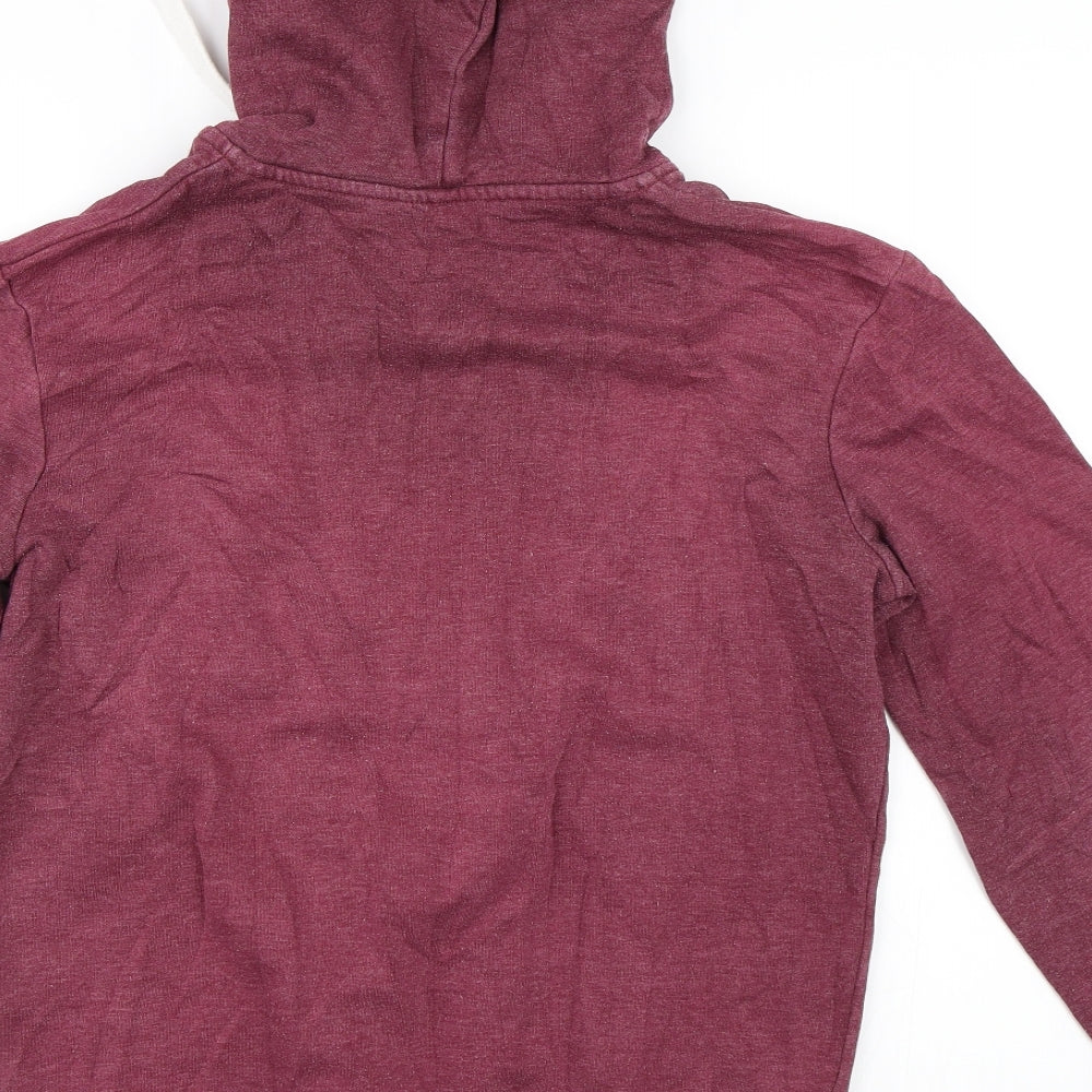 H&M Mens Purple   Full Zip Hoodie Size S