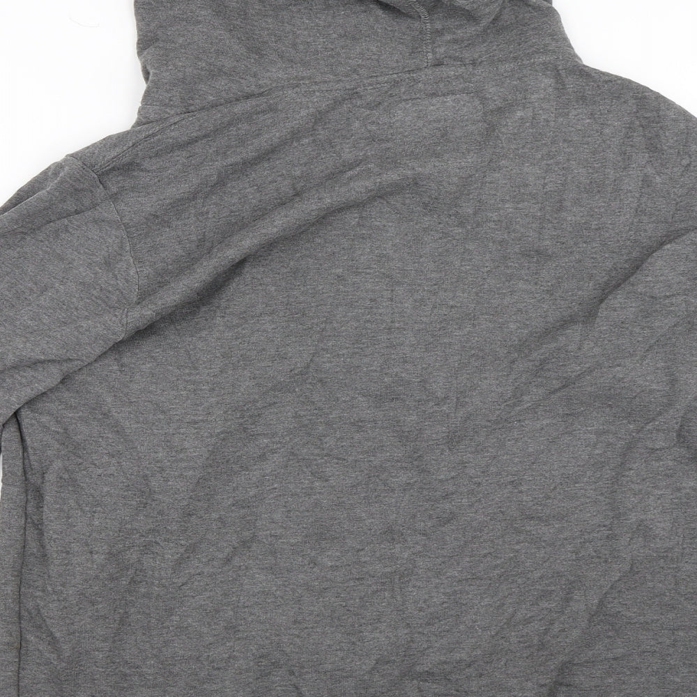 Cedar Wood State Mens Grey   Full Zip Hoodie Size XL