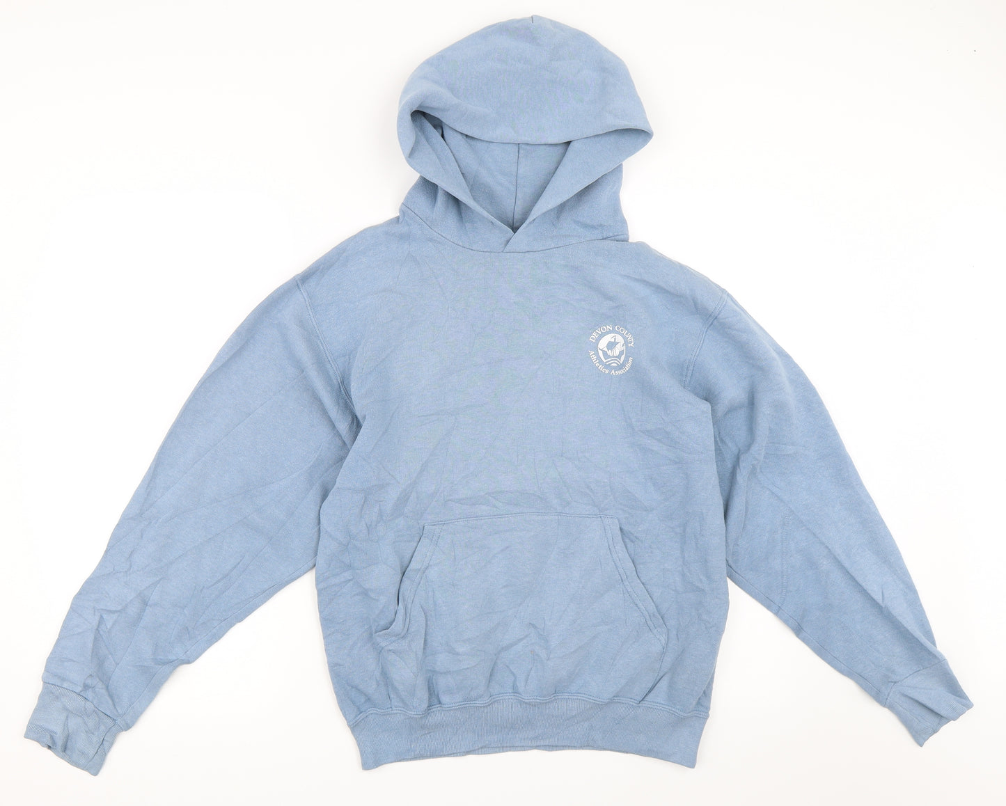 Preworn Mens Blue   Pullover Hoodie Size S  - devon