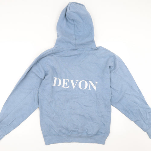 Preworn Mens Blue   Pullover Hoodie Size S  - devon
