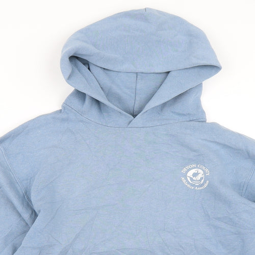 Preworn Mens Blue   Pullover Hoodie Size S  - devon