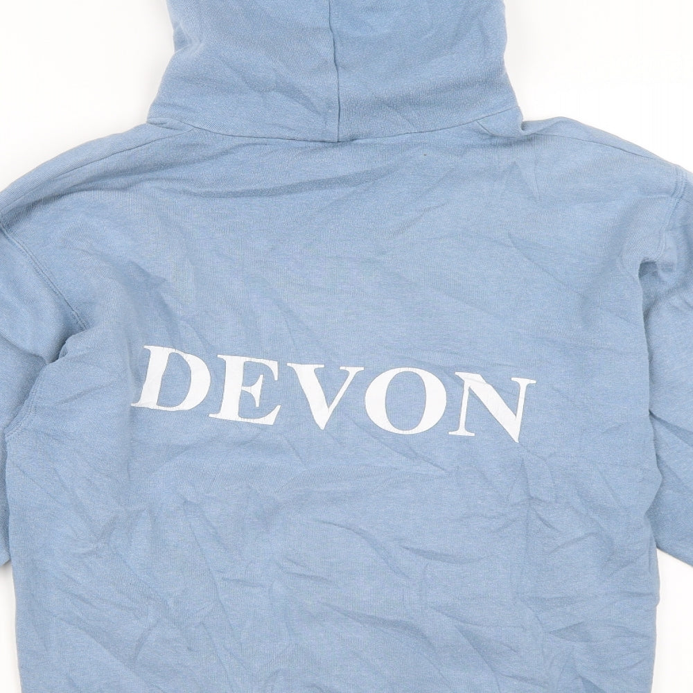 Preworn Mens Blue   Pullover Hoodie Size S  - devon