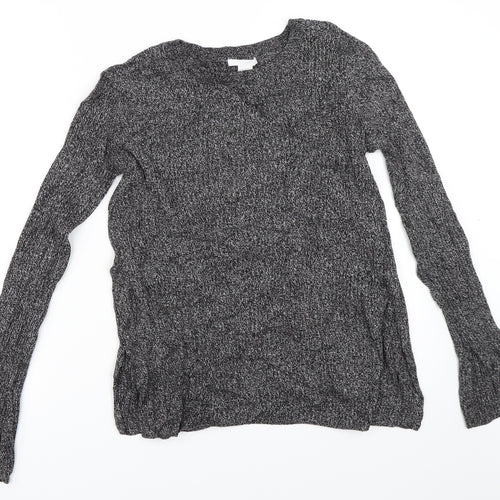 H&M Womens Grey   Pullover Jumper Size S