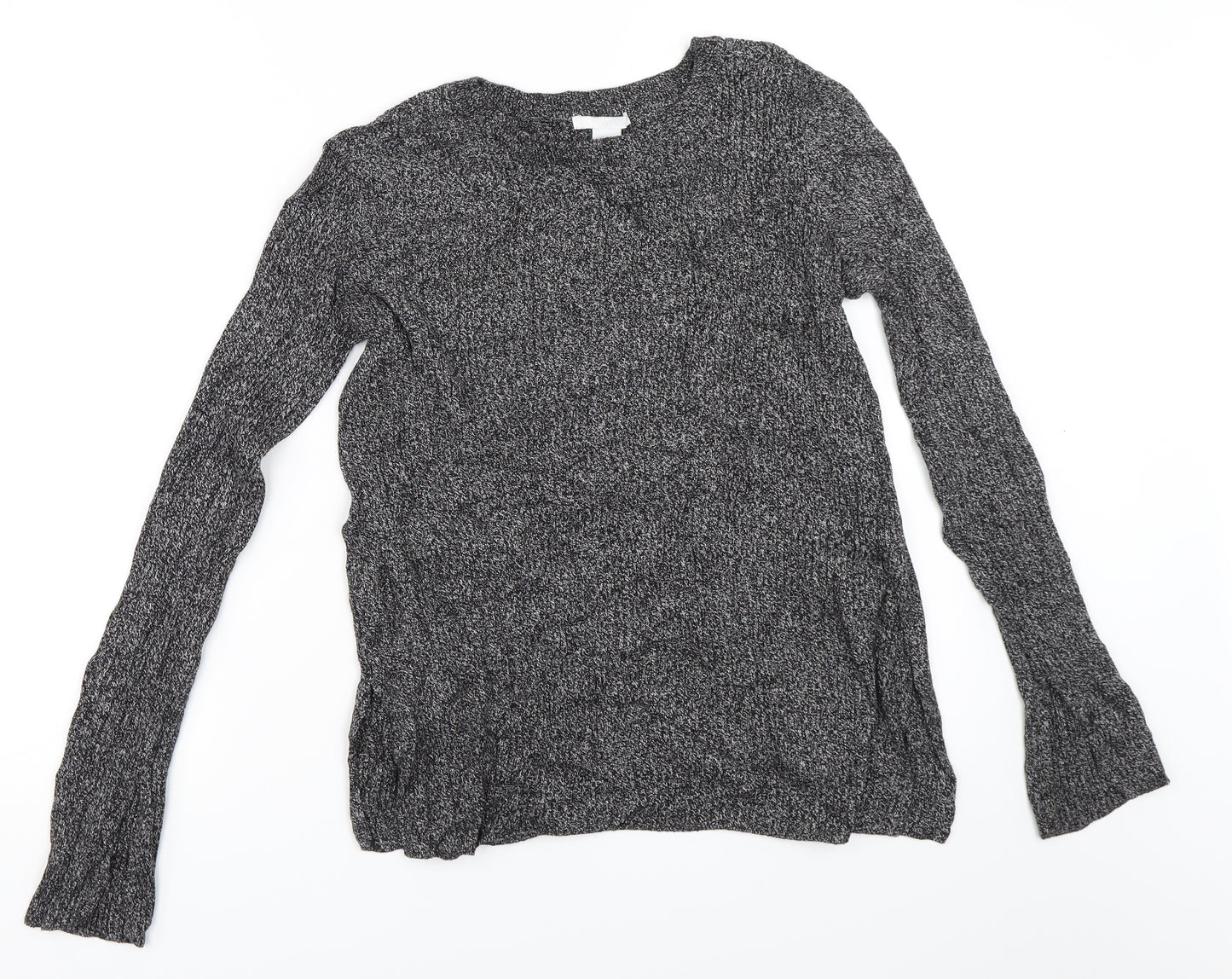 H&M Womens Grey   Pullover Jumper Size S