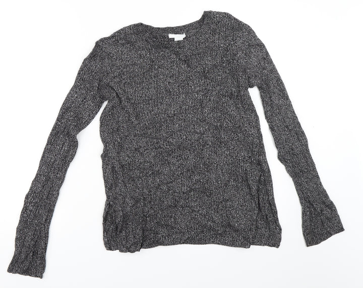 H&M Womens Grey   Pullover Jumper Size S
