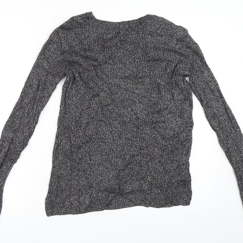 H&M Womens Grey   Pullover Jumper Size S