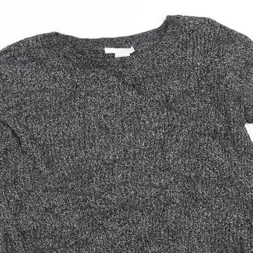 H&M Womens Grey   Pullover Jumper Size S