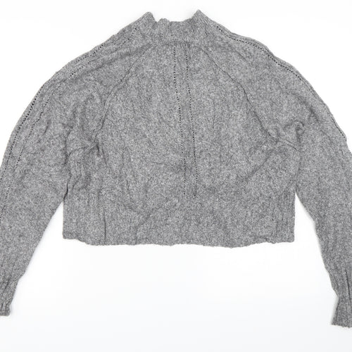 Jolie & Joy Womens Grey   Pullover Jumper Size M