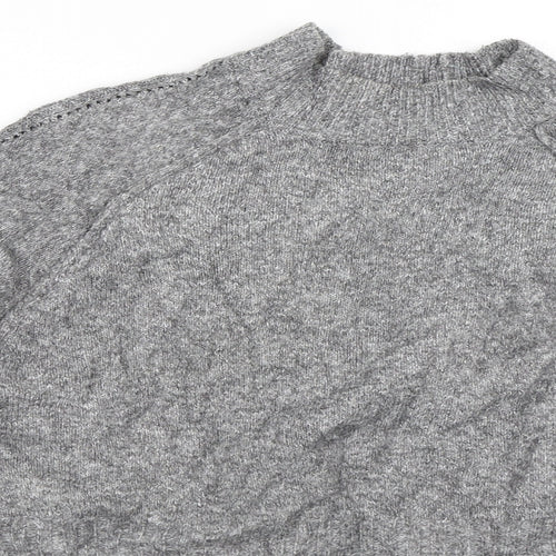 Jolie & Joy Womens Grey   Pullover Jumper Size M