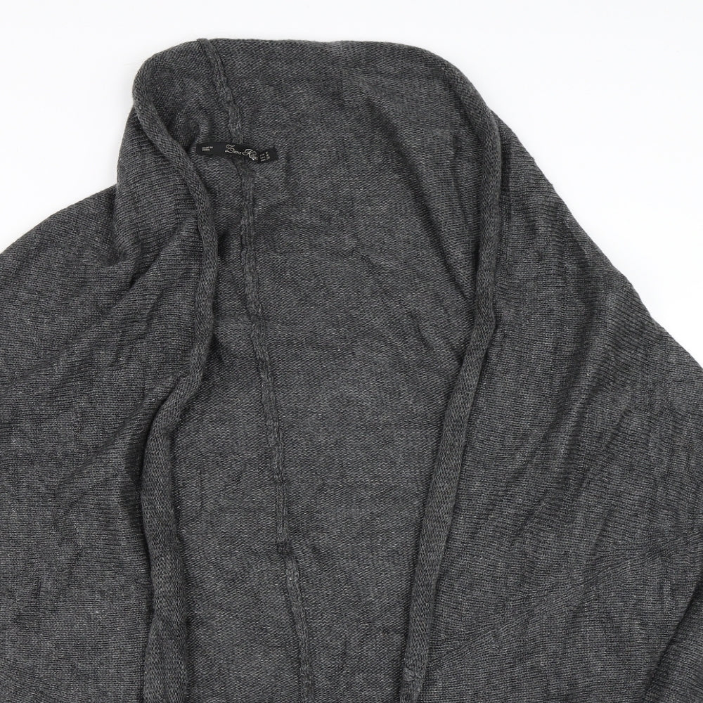 Zara Womens Grey   Cardigan Jumper Size M  - BATWING