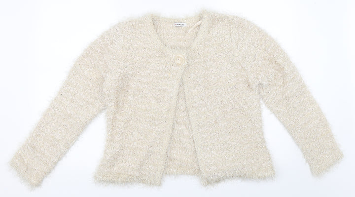 Damart Womens Beige   Cardigan Jumper Size M