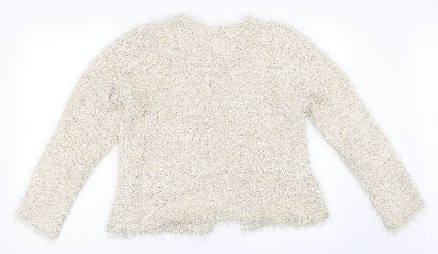 Damart Womens Beige   Cardigan Jumper Size M