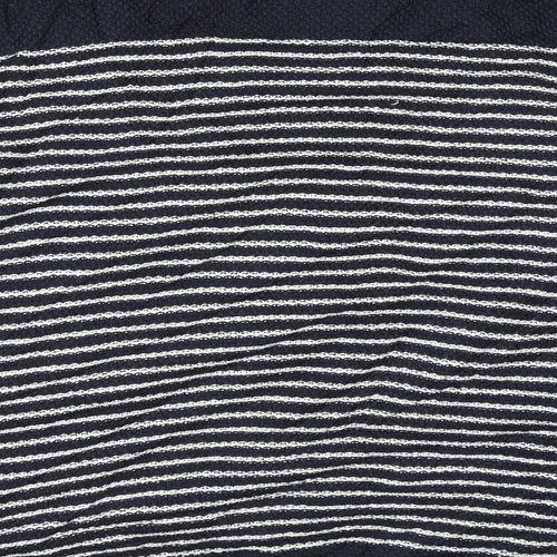 Minimum Womens Blue Striped  Pullover Jumper Size M
