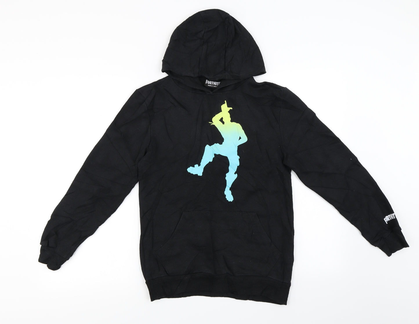 Fortnite  Mens Black   Pullover Hoodie Size M