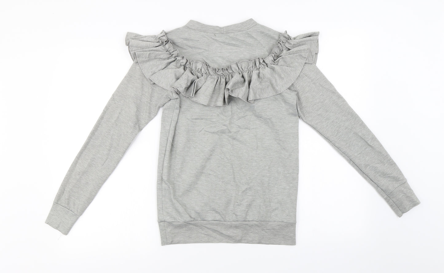 Glamour Babe  Womens Grey   Pullover Jumper Size S