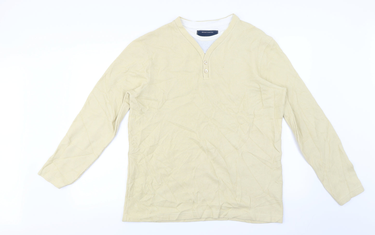 Stone bay  Mens Yellow   Pullover Jumper Size L