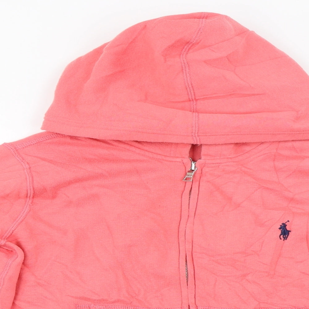 Ralph Lauren  Womens Pink   Full Zip Hoodie Size M