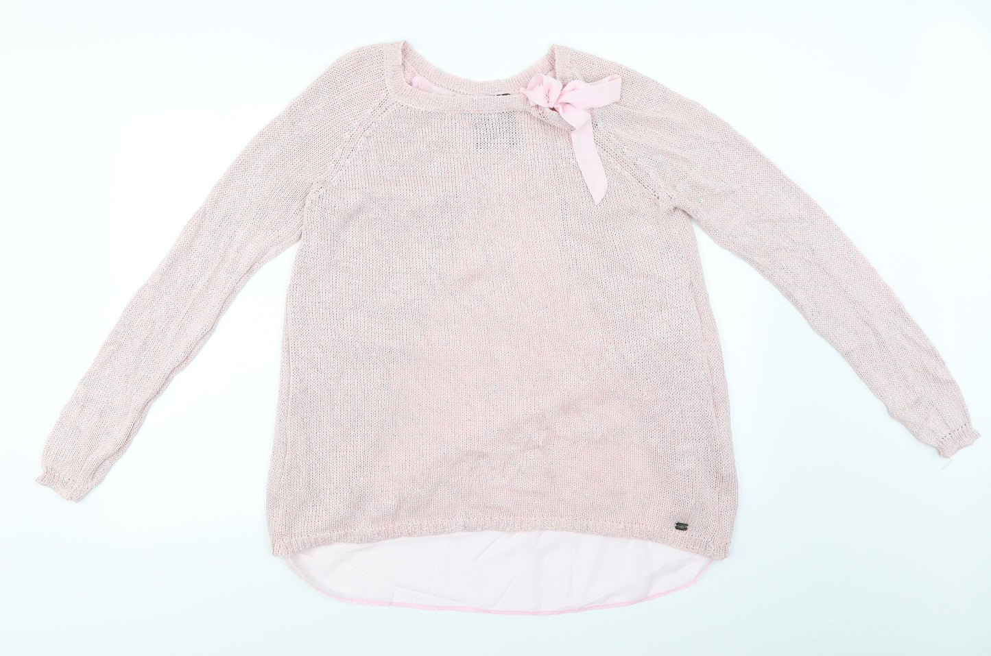 Lipsy Womens Pink   Pullover Jumper Size 12