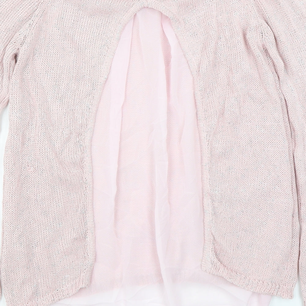 Lipsy Womens Pink   Pullover Jumper Size 12