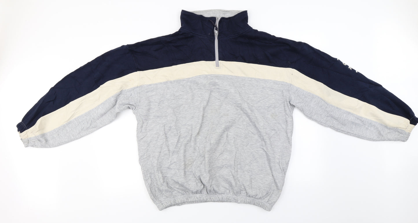 CHSPORT Mens Grey   Henley Jumper Size XL