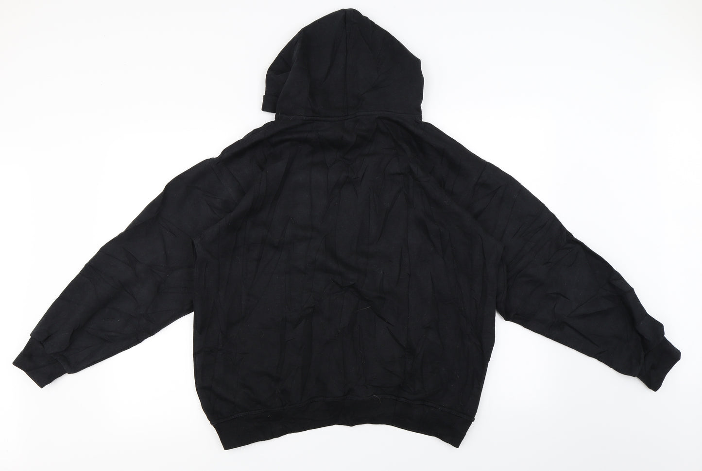 WRAP Mens Black   Pullover Hoodie Size L