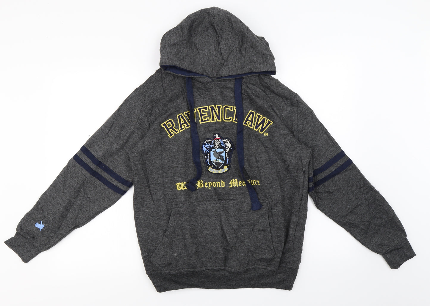 Harry Potter  Mens Grey   Pullover Hoodie Size S  - Harry potter