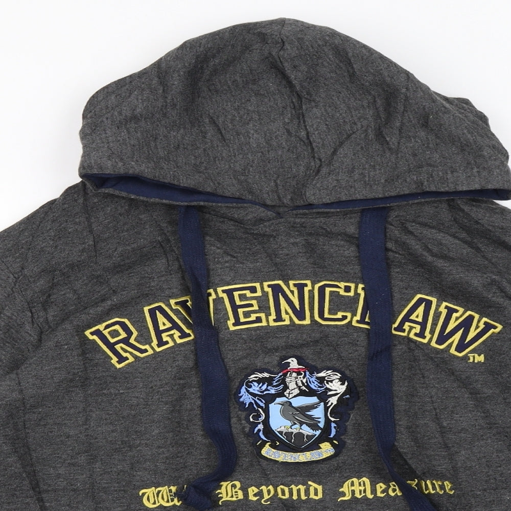 Harry Potter  Mens Grey   Pullover Hoodie Size S  - Harry potter