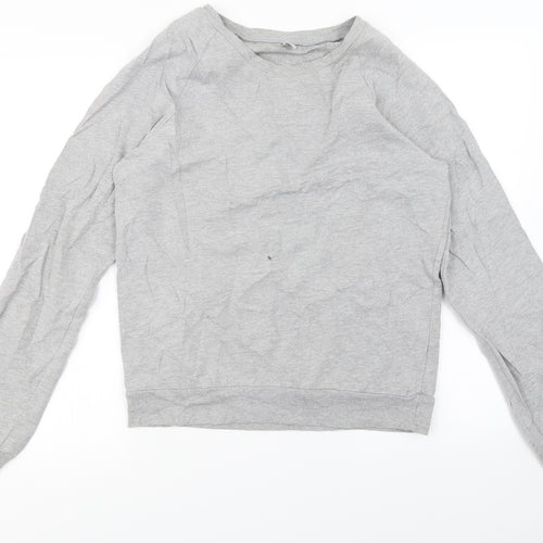 california fleece Mens Grey   Pullover Jumper Size S