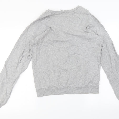 california fleece Mens Grey   Pullover Jumper Size S