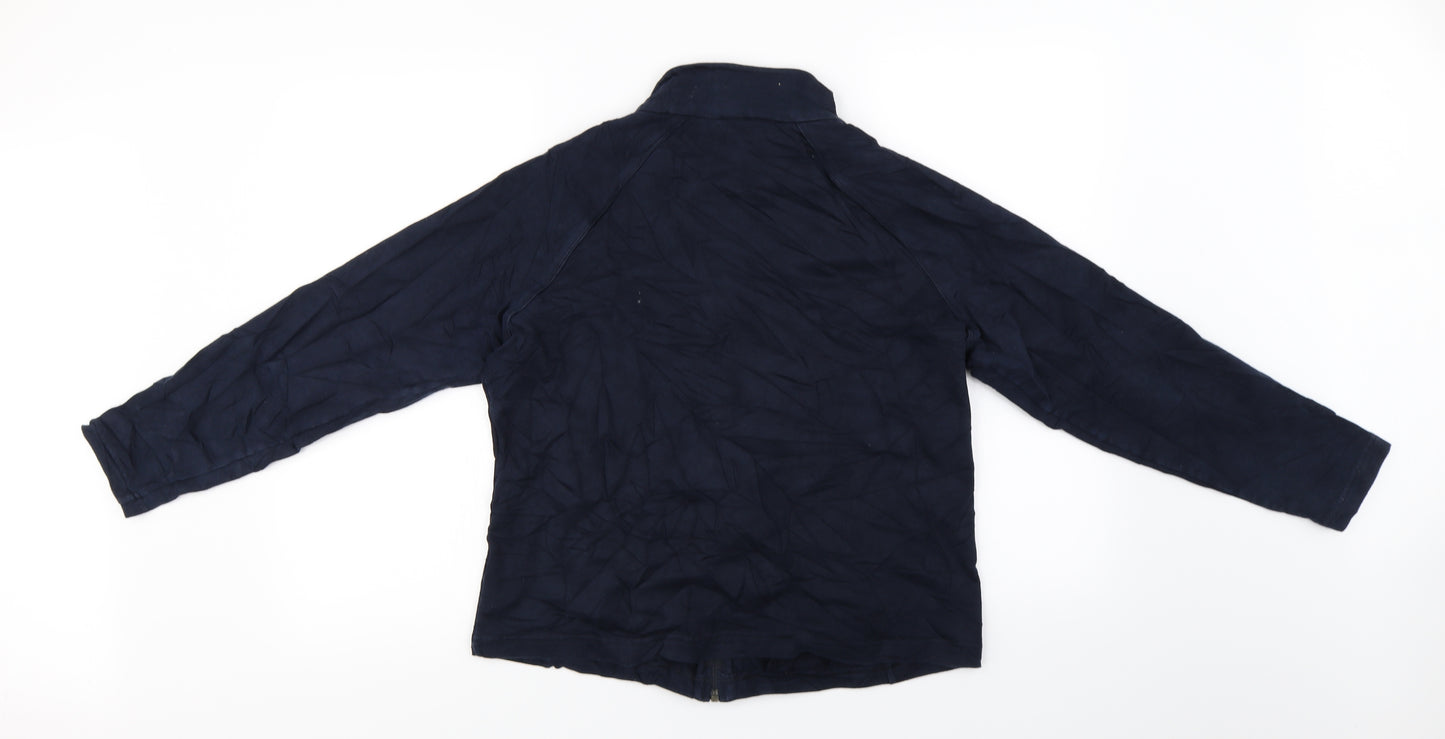 Marks and Spencer Womens Blue   Full Zip Jumper Size 16