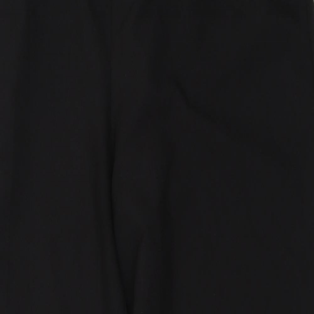 BM Womens Black   Trousers  Size 16 L26 in
