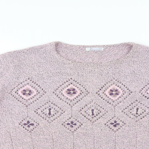 Damart Womens Pink   Pullover Jumper Size M