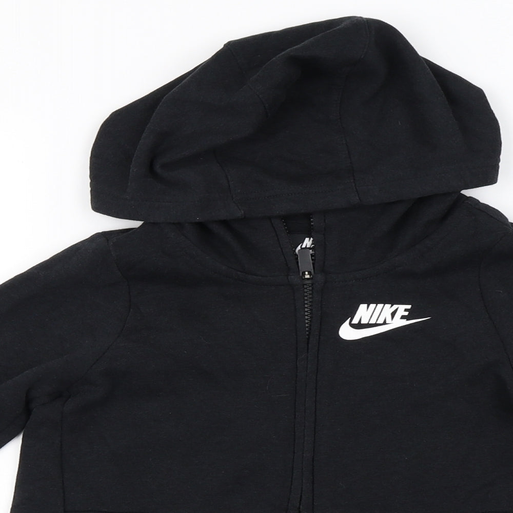 Nike Mens Black   Full Zip Hoodie Size S