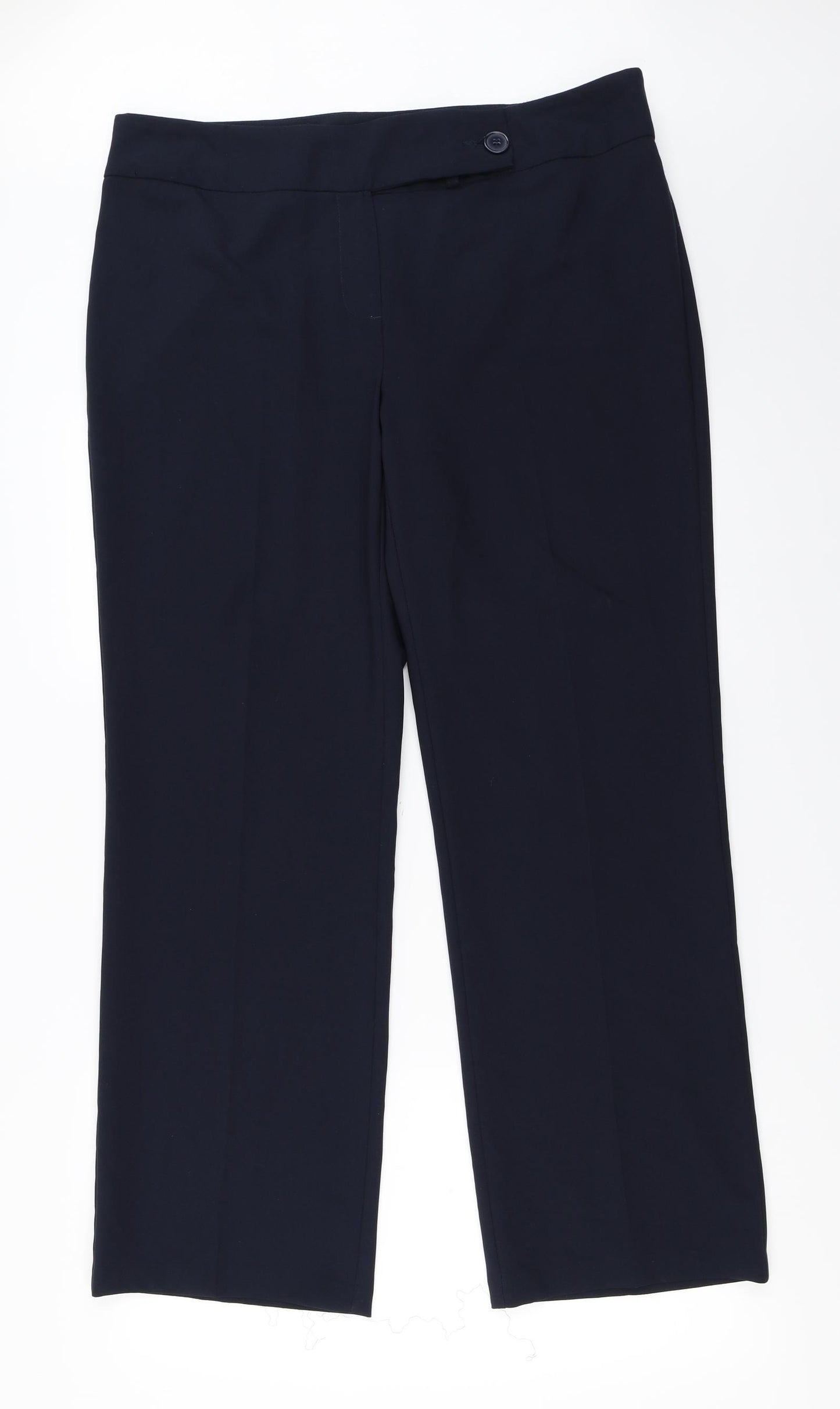 George Womens Blue   Trousers  Size 16 L28 in