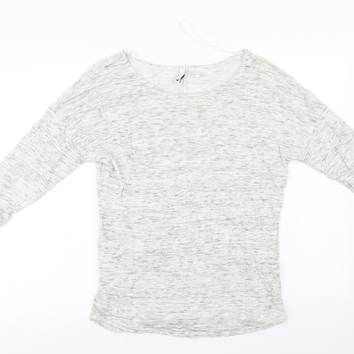 H&M Womens Ivory   Basic T-Shirt Size M