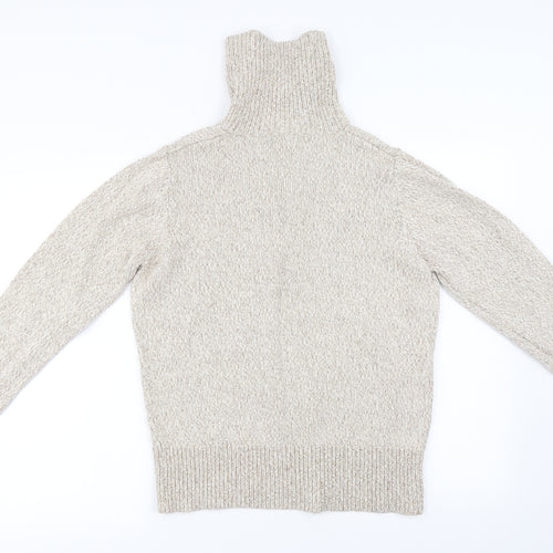 BHS  Womens Beige   Henley Jumper Size 16