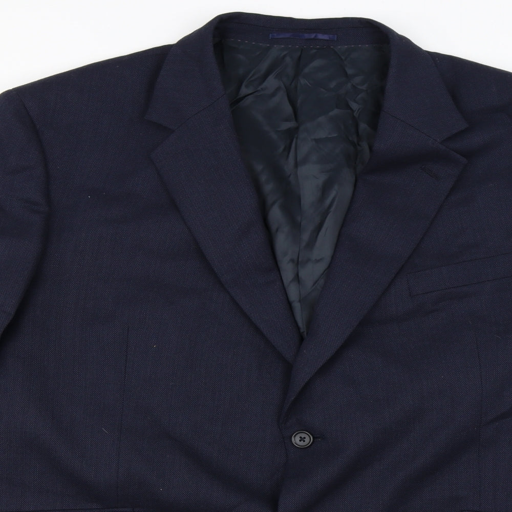 Brooke Taverner  Mens Blue   Jacket Blazer Size 46